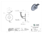 Picture of #HCAB251U - HEAVY CAST ALUMINUM BRACKET, 2 1/2" C.L., UNIVERSAL SADDLE