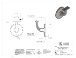 Picture of #HCSB251U - HEAVY CAST STAINLESS BRACKET, 2 1/2" C.L., UNIVERSAL SADDLE