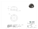 Picture of #9100 - STEEL DOMED WELD-ON CAP 1" TUBE