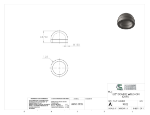 Picture of #9102 - STEEL DOMED WELD-ON CAP 1-1/4" TUBE