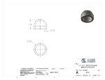 Picture of #9103 - STEEL DOMED WELD-ON CAP 1" PIPE 