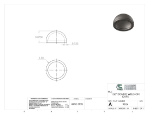 Picture of #9104 - STEEL DOMED WELD-ON CAP 1-1/2" TUBE