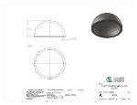 Picture of #9109 - STEEL DOMED WELD-ON CAP 2-1/2" TUBE