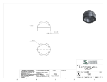 Picture of #9803 - ALUMINUM DOMED WELD-ON CAP 1" PIPE 