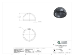 Picture of #9806 - ALUMINUM DOMED WELD-ON CAP 1-1/2" PIPE 