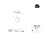 Picture of #9809 - ALUMINUM DOMED WELD-ON CAP 2-1/2" TUBE