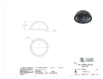 Picture of #AKA212 - ALUMINUM DOMED WELD-ON CAP 1-1/2" PIPE