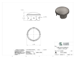 Picture of #DOC200D - STEEL DISHED DRIVE-ON CAP 2" TUBE 11 Ga.