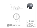 Picture of #DOC190D-AL - ALUMINUM DISHED DRIVE-ON CAP 1-1/2" PIPE SCH 40