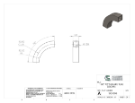 Picture of #SQ1005 - STEEL 1" SQ. TUBE 90° ELBOW