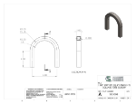 Picture of #SQ1008 - STEEL 1" SQ. TUBE 180° ELBOW