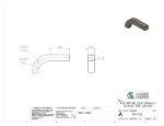 Picture of #SQ1256 - STEEL 1 1/4" SQ.TUBE 90° ELBOW