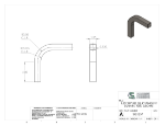 Picture of #SQ1257 - STEEL 1 1/4" SQ.TUBE 90° ELBOW