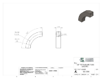 Picture of #SQ1505 - STEEL 1 1/2" SQ.TUBE 90° ELBOW