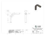 Picture of #SQ1507 - STEEL 1 1/2" SQ.TUBE 90° ELBOW