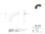 Picture of #SQ2005 - STEEL 2" SQ.TUBE 90° ELBOW