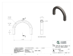 Picture of #SQ2008 - STEEL 2" SQ.TUBE 180° ELBOW