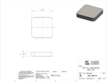 Picture of #SWOD100 - STEEL 1" SQ. TUBE WELD-ON CAP