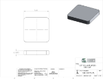 Picture of #SWOD125-AL - ALUMINUM 1 1/4" SQ. TUBE WELD-ON CAP