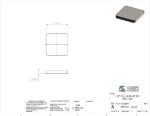 Picture of #SWOD150-SS - STAINLESS STEEL 1 1/2" SQ. TUBE WELD-ON CAP