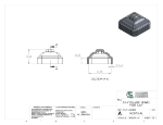 Picture of #NC075-AL - ALUMINUM 3/4" SQ. TUBE NEWEL CAP