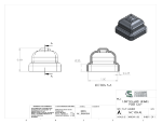 Picture of #NC100-AL - ALUMINUM 1" SQ. TUBE NEWEL CAP