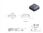 Picture of #NC400-AL - ALUMINUM 4" SQ. TUBE  NEWEL CAP