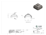 Picture of #NC075 - STEEL 3/4" SQ. TUBE NEWEL CAP