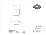 Picture of #SQFF0750-AL - ALUMINUM 3/4" SQ. TUBE FLANGE