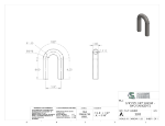 Picture of #2208 - STAINLESS STEEL 3/4" PIPE 180° ELBOW W/ TANGENTS 1.5" C.L.R.