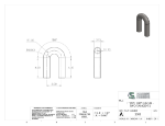 Picture of #2308 - STAINLESS STEEL 1" PIPE 180° ELBOW W/ TANGENTS 1.5" C.L.R.