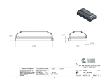 Picture of #NC240-AL - ALUMINUM 2"x4" Rectangular TUBE NEWEL CAP