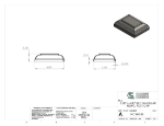 Picture of #NC340-SS - STAINLESS STEEL 3"x4" Rectangular TUBE NEWEL CAP