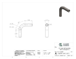 Picture of #SEST07516901.502T - STEEL   3/4" O.D. X .065 WALL (16 GAGE) 90° ELL 1 1/2" C.L.R.