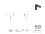 Picture of #SEST10016901.002T - STEEL   1" O.D. X .065 WALL (16 GAGE) 90° ELL 1 1/2" C.L.R.