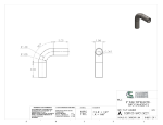 Picture of #SEST10016901.502T - STEEL   1" O.D. X .065 WALL (16 GAGE) 90° ELL 1 1/2" C.L.R.