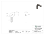 Picture of #SEST15016902.253T - STEEL   1 1/2" O.D. X .065 WALL (16 GAGE) 90° ELL 2 1/4" C.L.R.