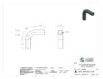 Picture of #SEAL15016902.253T - ALUMINUM 1 1/2" O.D. X .065 WALL 90° ELL 2 1/4" C.L.R.