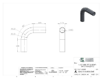 Picture of #SEAL17516903.004T - ALUMINUM 1 3/4" O.D. X .065 WALL 90° ELL 3" C.L.R.