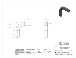 Picture of #SEAL30016906.006T - ALUMINUM   O.D. X .065 WALL 90° ELL 6" C.L.R.