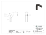 Picture of #SESS13816902.003T - STAINLESS STEEL  1 3/8" O.D. X .065 WALL (16 GAGE) 90° ELL 2" C.L.R.