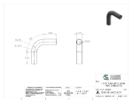 Picture of #SESS13816902.503T - STAINLESS STEEL  1 3/8" O.D. X .065 WALL (16 GAGE) 90° ELL 2 1/2" C.L.R.