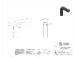 Picture of #SESS17516901.754T - STAINLESS STEEL  1 3/4" O.D. X .065 WALL (16 GAGE) 90° ELL 1 3/4" C.L.R.