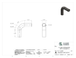 Picture of #SESS20016903.004T - STAINLESS STEEL  2" O.D. X .065 WALL (16 GAGE) 90° ELL 3" C.L.R.