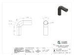 Picture of #SESS25016902.505T - STAINLESS STEEL  2 1/2" O.D. X .065 WALL (16 GAGE) 90° ELL 2 1/2" C.L.R.