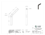 Picture of #SEST03816450.752T - STEEL  3/8" O.D. X .065 WALL (16 GAGE)  45° ELL 3/4" C.L.R. 