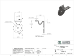 Picture of #7200-SS - STAINLESS STEEL 3/16" FORMED BRACKET, 2 1/2" C.L.