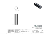 Picture of #SAD166 - SERRATED ALUMINUM DOWEL, 1 1/4" PIPE SCH 40