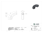 Picture of #SQ1005-AL - ALUMINUM 1" SQ. TUBE 90° ELBOW