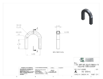 Picture of #SQ1258-AL - ALUMINUM 1.25" SQ TUBE 180° ELBOW